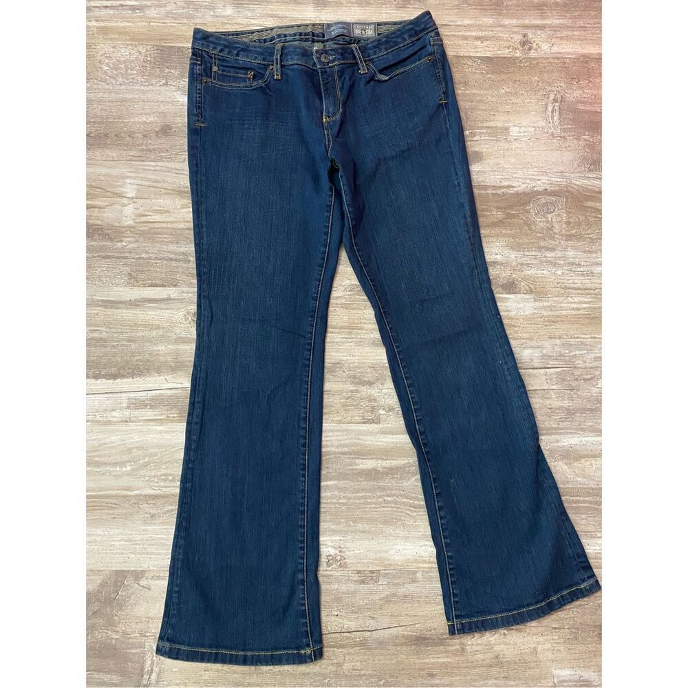 Converse One Star Flared Jeans Dark Wash Women’s Sz 12